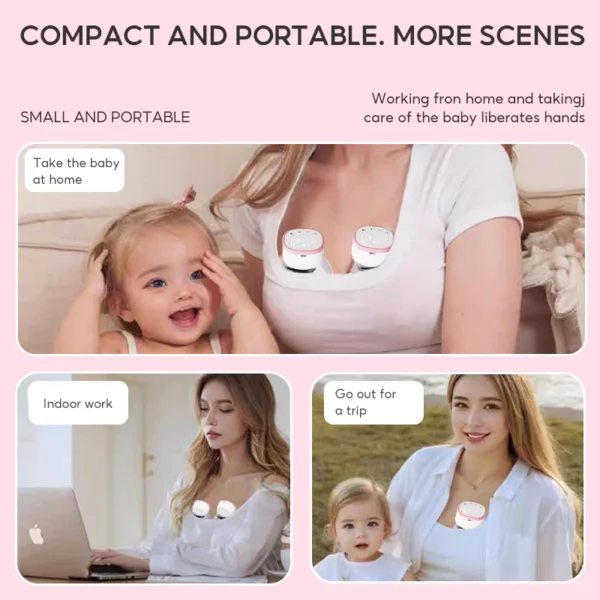 Momwell Pompa Asi Electric Handsfree - Gambar 6