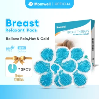 Momwell Breast Pad 2Pcs Breast Relaxant Free Cover isi Kompres Relaksasi Payudara Pelancar ASI