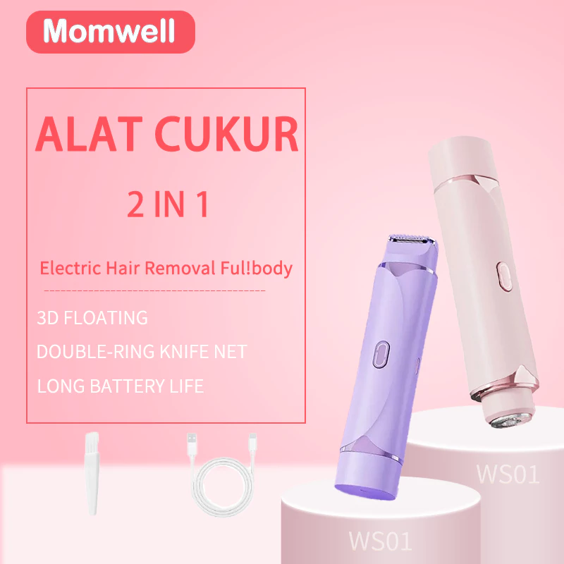 Momwell WS01 Alat Cukur Wanita