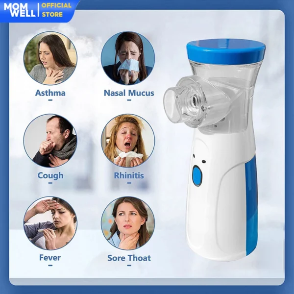 Momwell N7 Alat Terapi Pernafasan Nebulizer - Gambar 6
