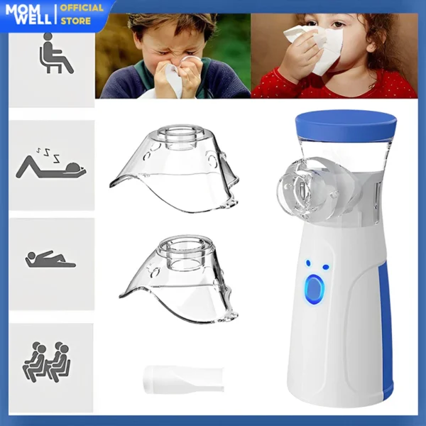 Momwell N7 Alat Terapi Pernafasan Nebulizer - Gambar 8