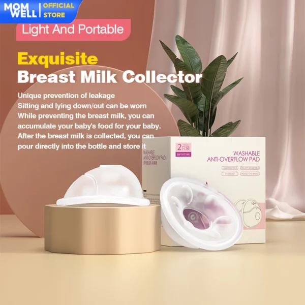 Penampung ASI Silicone 2pcs - Gambar 7