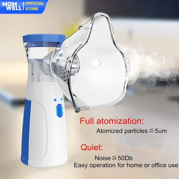 Momwell N7 Alat Terapi Pernafasan Nebulizer - Gambar 5