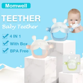 Momwell Baby Teether BPA Free