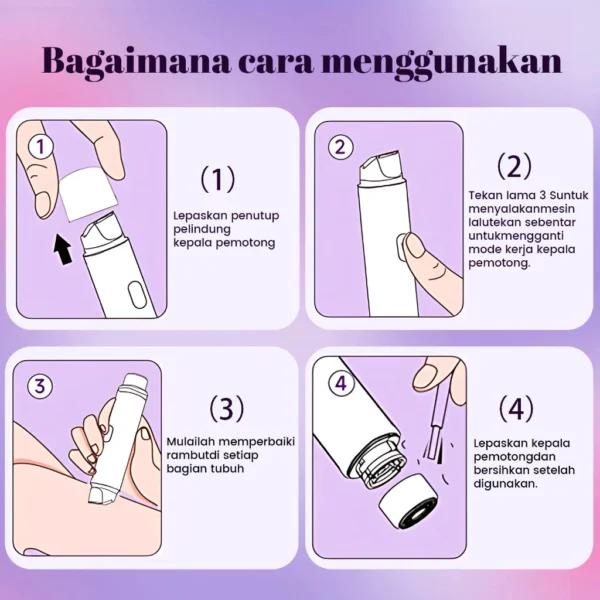Momwell WS01 Alat Cukur Wanita - Gambar 7
