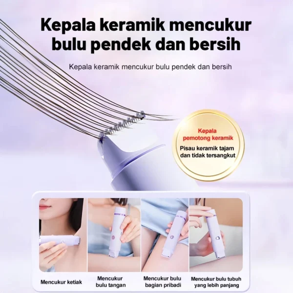Momwell WS01 Alat Cukur Wanita - Gambar 3