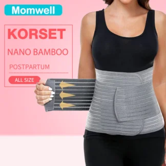 Momwell Korset Postpartum Bamboo - Korset Bamboo Pasca Melahirkan BIG SIZE