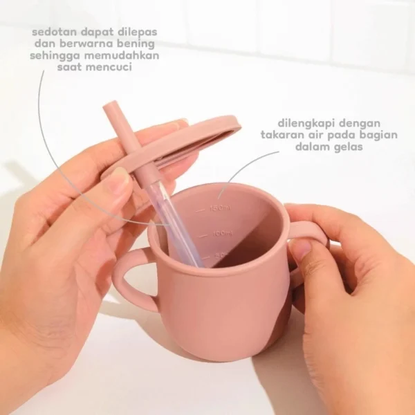 Momwell 8 in 1 Alat Makan Bayi Silikon - Gambar 5