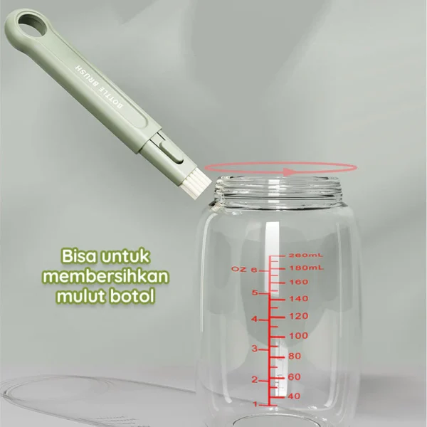 Momwell Sikat Botol Portable 6in1 - Gambar 7
